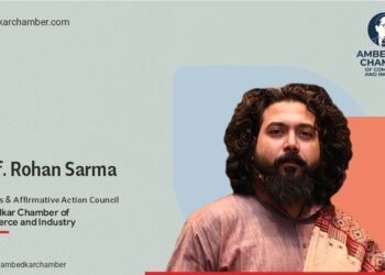 Prof. Rohan Sarma, Chair Business & Affirmative Action Council Ambedkar Chamber of Commerce and Industry