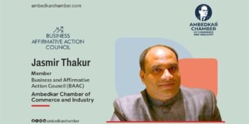 Jasmir Thakur at Business and Affirmative Action Council (BAAC) of Ambedkar Chamber of Commerce and Industry™