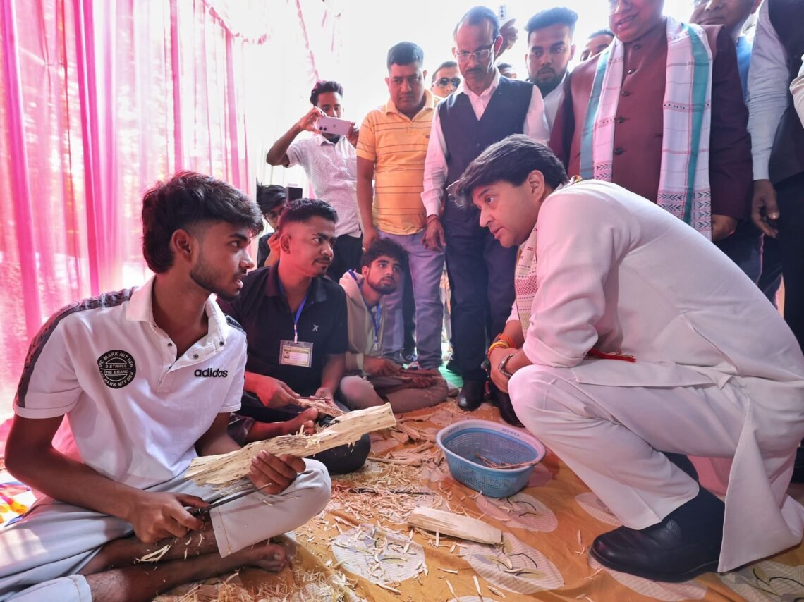 Union Minister Jyotiraditya Scindia Lays Foundation Stone of Rs. 80 Crore Agarwood Value Chain Development Scheme
